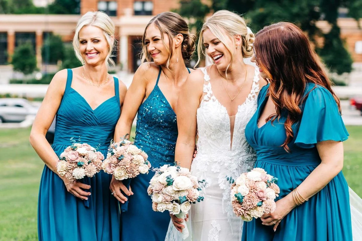 Blush Beauty Bridal Bouquet - Image 6