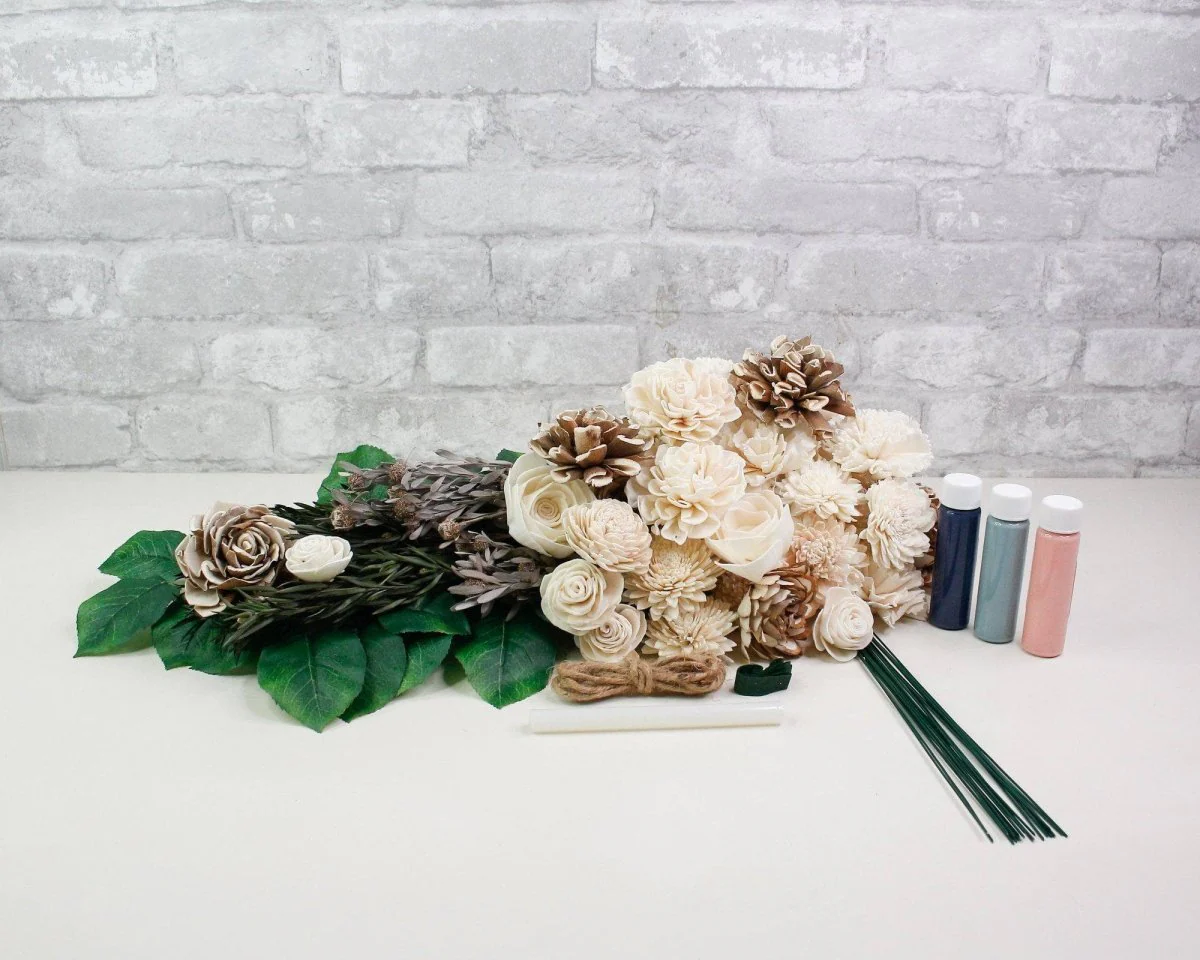 Blushing Belle Bridal Bouquet - Image 18