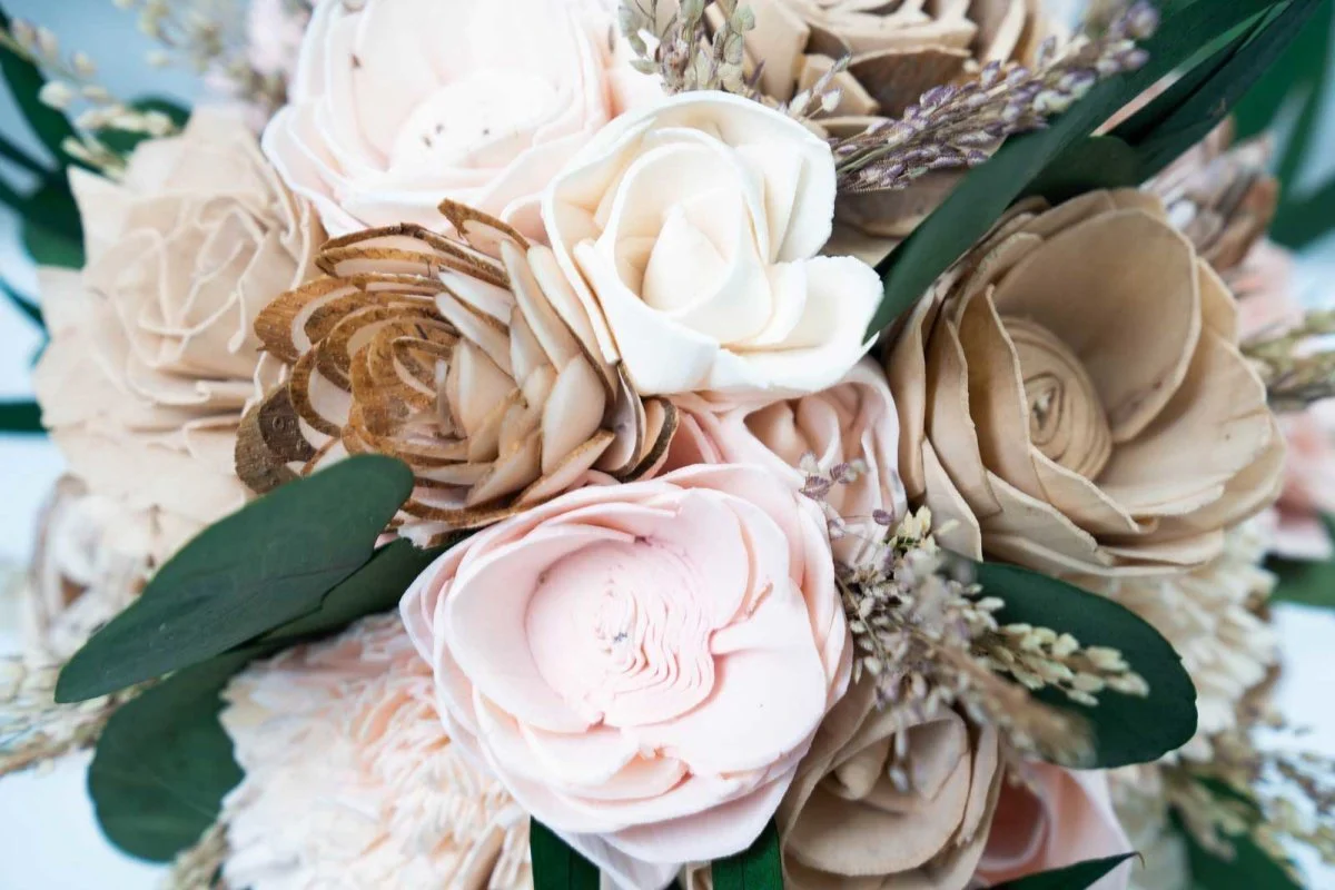 Boho Bliss Bridesmaid Bouquet - Image 3