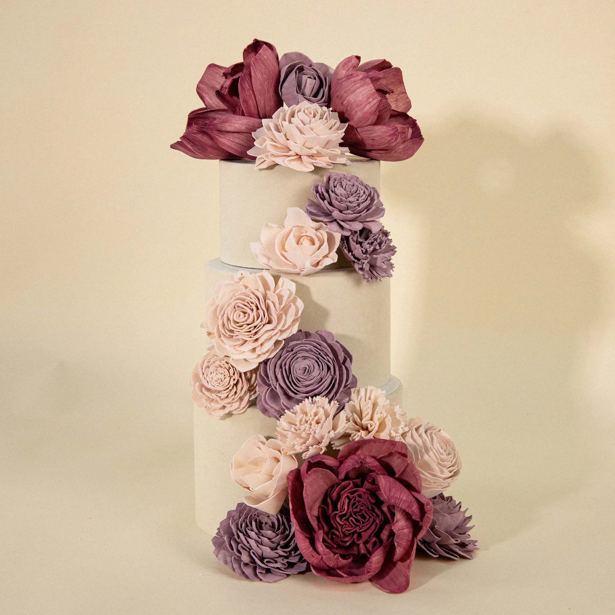 Cake Topper - Luxe Peony