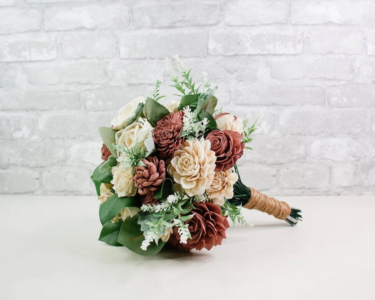 Cinder Rose Bridal Bouquet* - Image 3