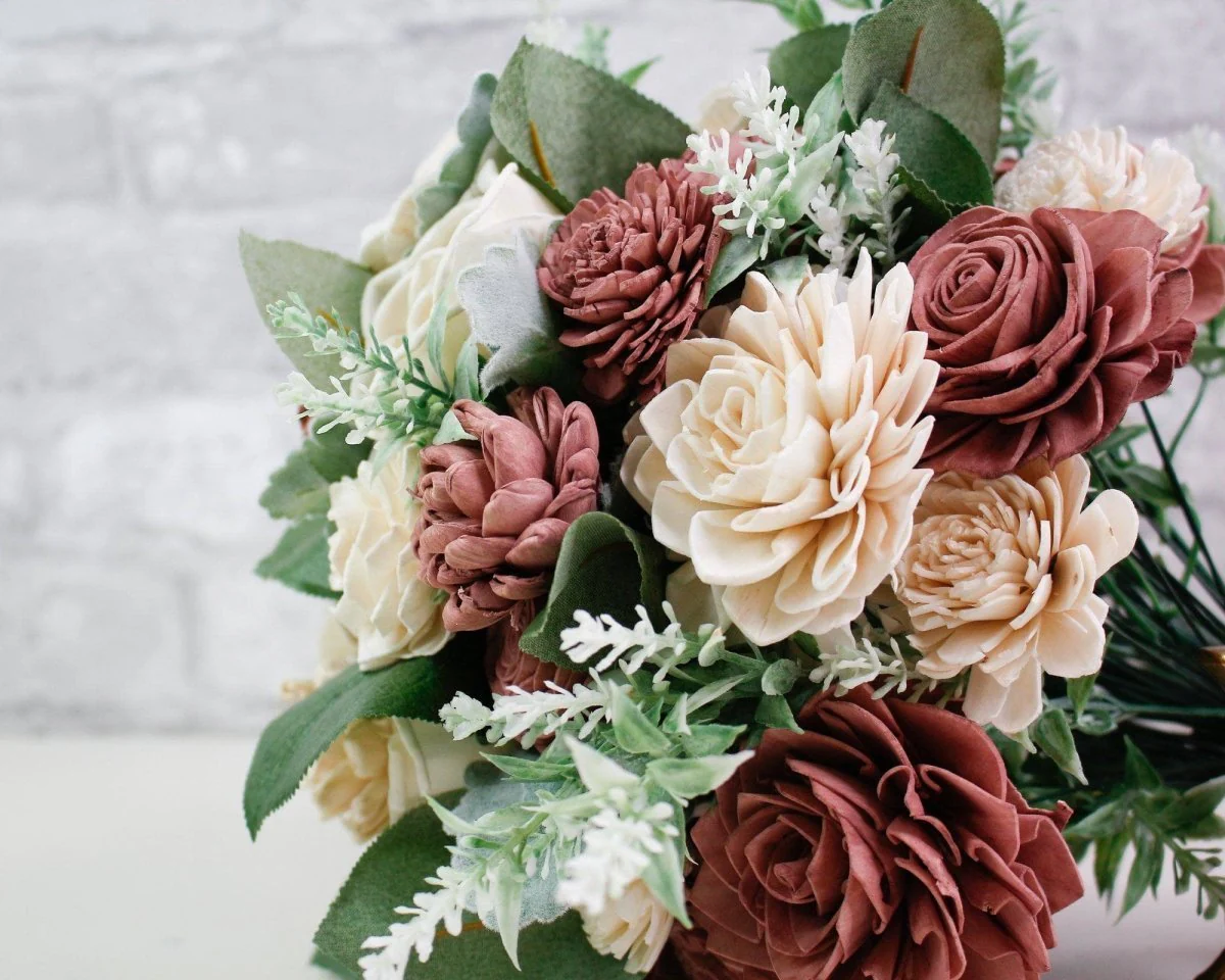 Cinder Rose Bridal Bouquet* - Image 8