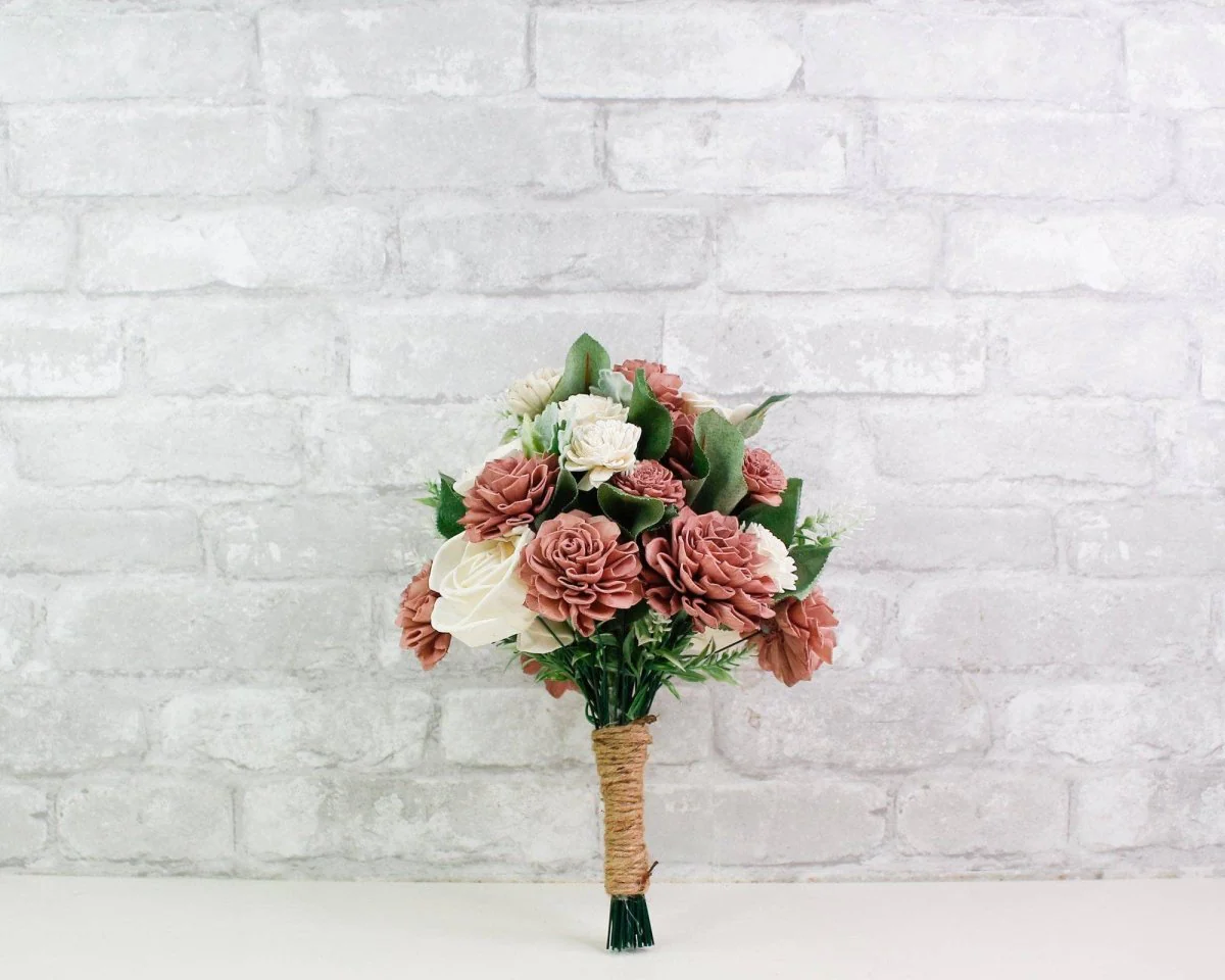 Cinder Rose Bridesmaid Bouquet - Image 9