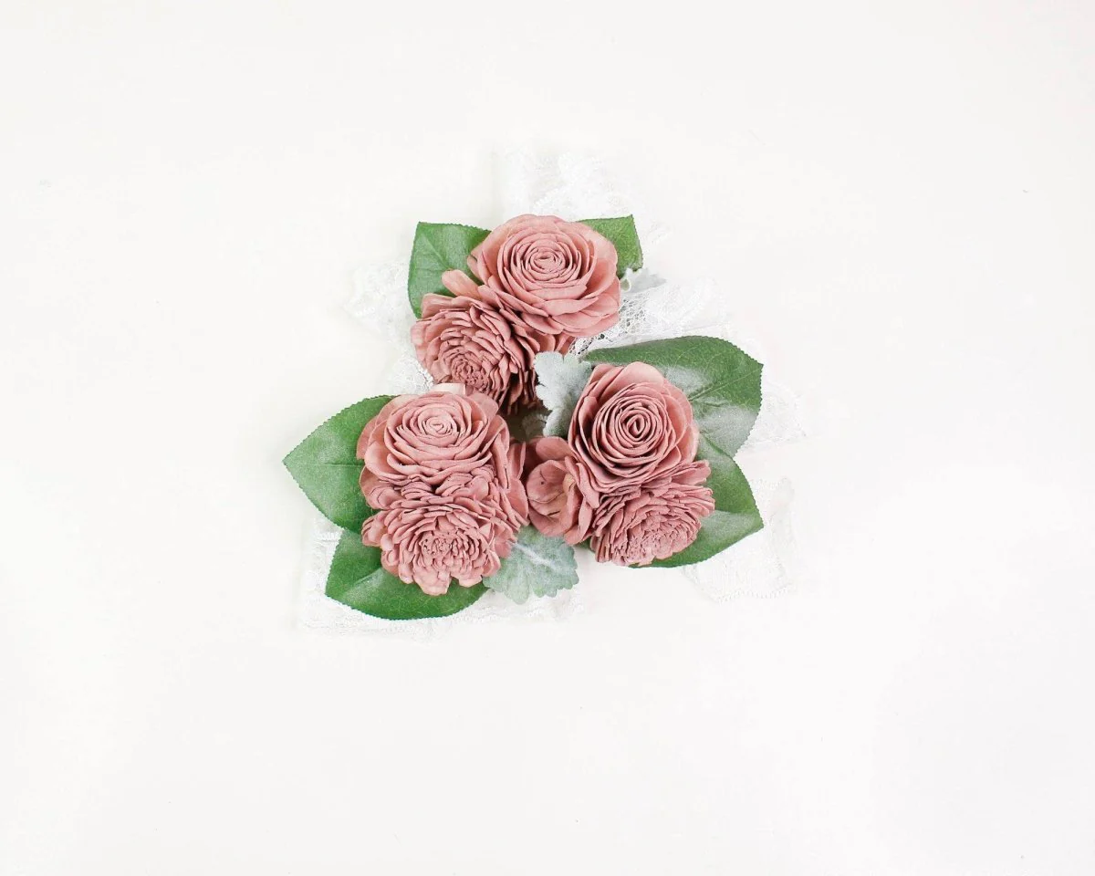 Cinder Rose Corsage (Set of 3) - Image 3
