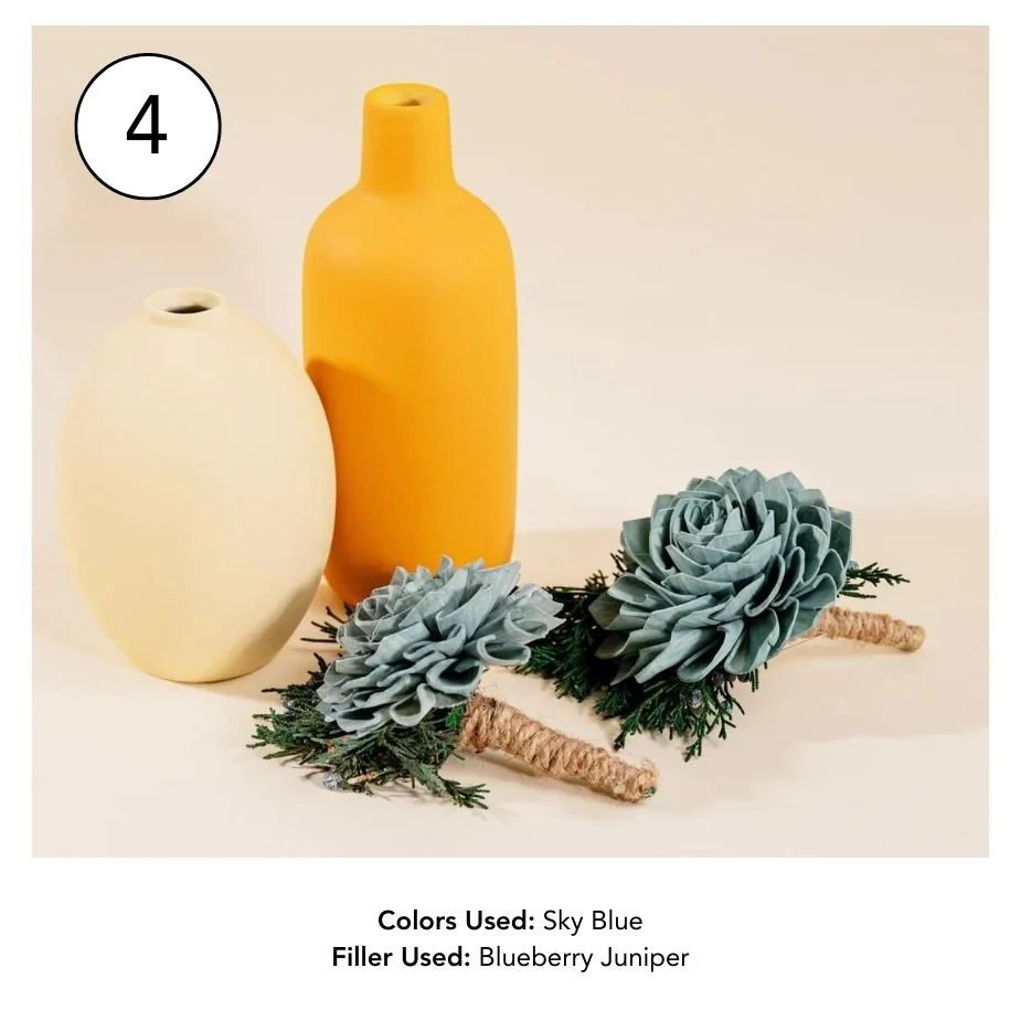 Custom Father's Boutonniere (Set of 2) - Image 5