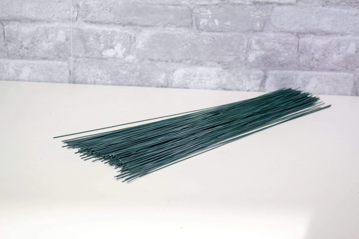 Green Floral Wire