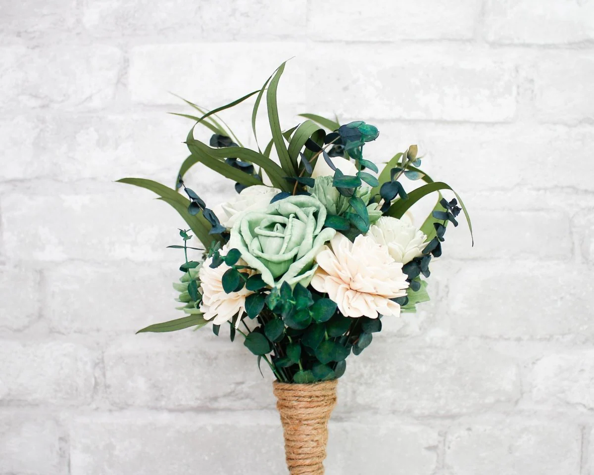 Olive Branch Mini Bouquet - Image 6