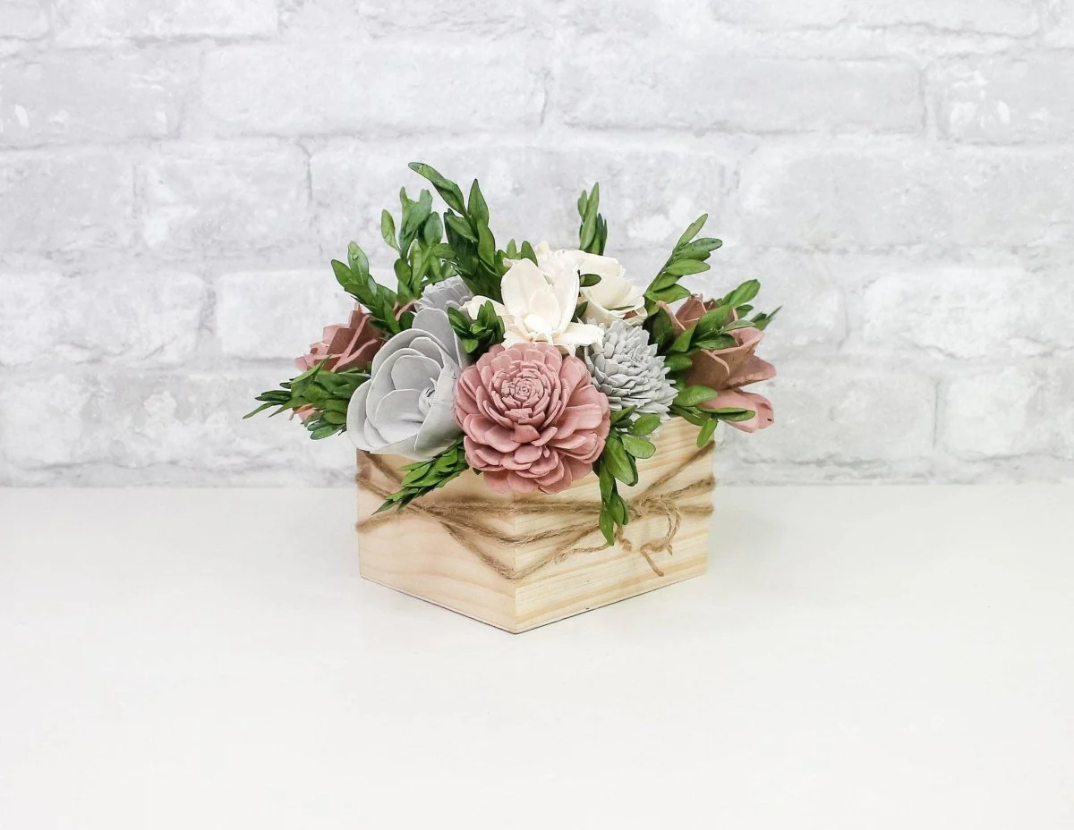 Mini Boxwood Centerpiece - Image 2