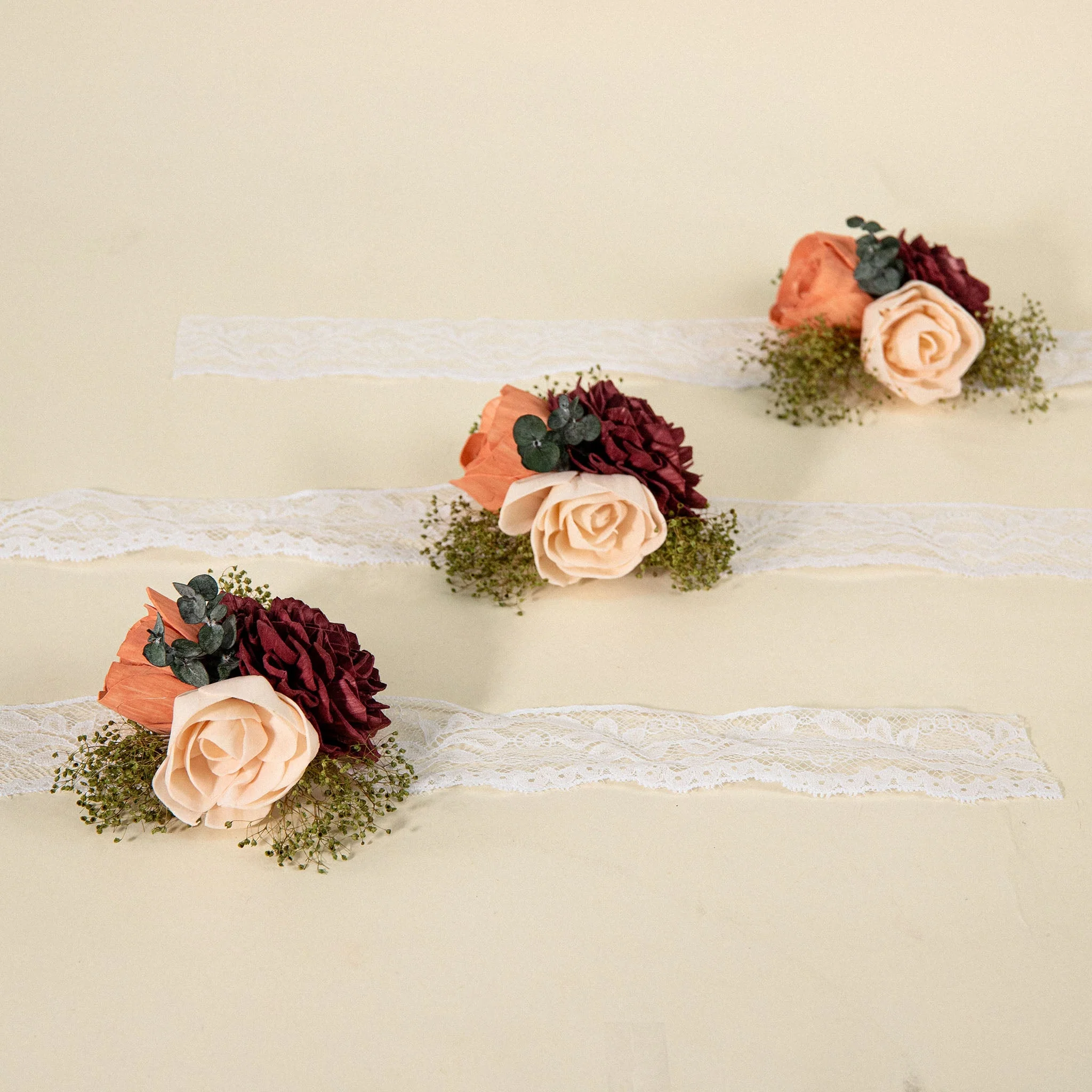 Rose Corsage (Set of 3)*