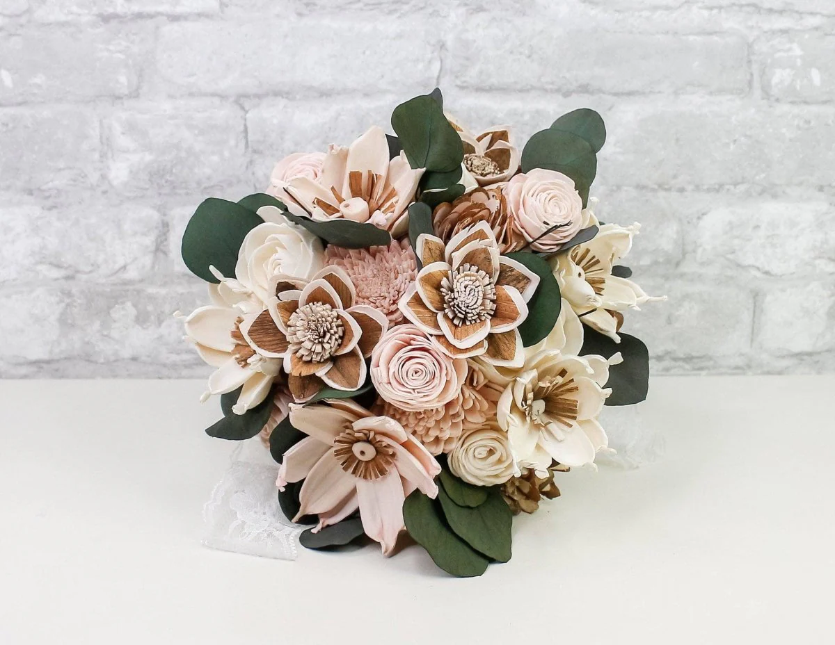 Silver Bridesmaid Bouquet*