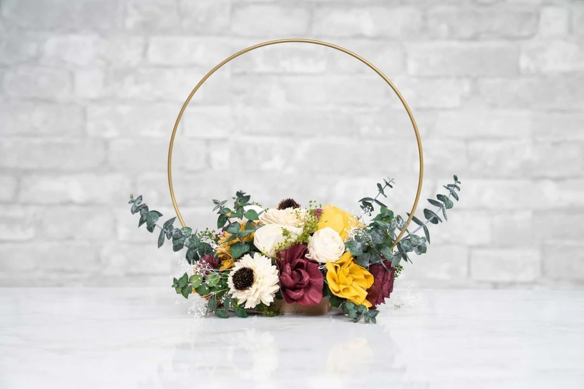 Sunflower Daze Hoop Centerpiece*