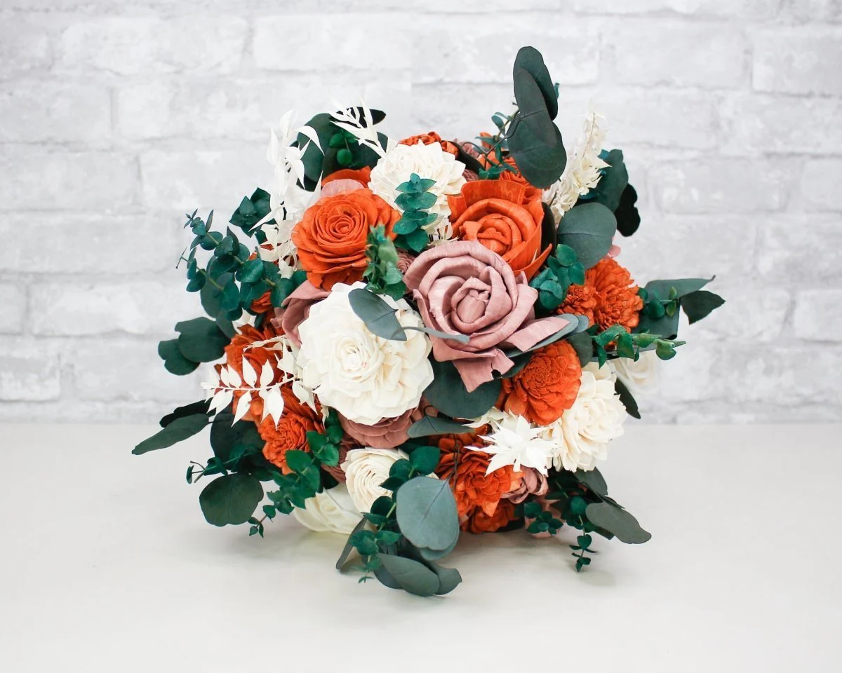 Sunset Bliss Finished Bouquet - Medium - Image 3