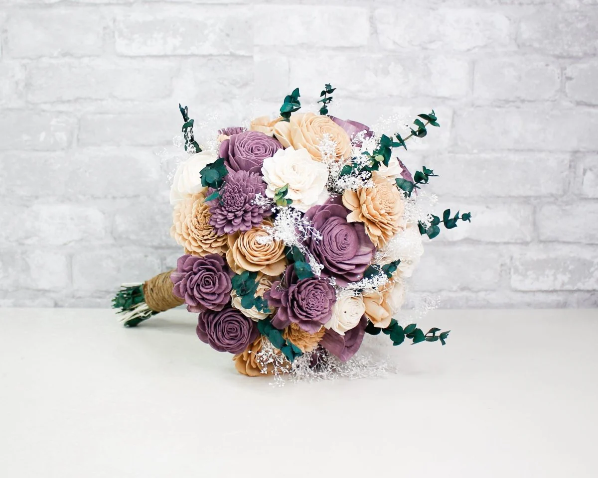 Tie The Knot Bridal Bouquet - Image 3