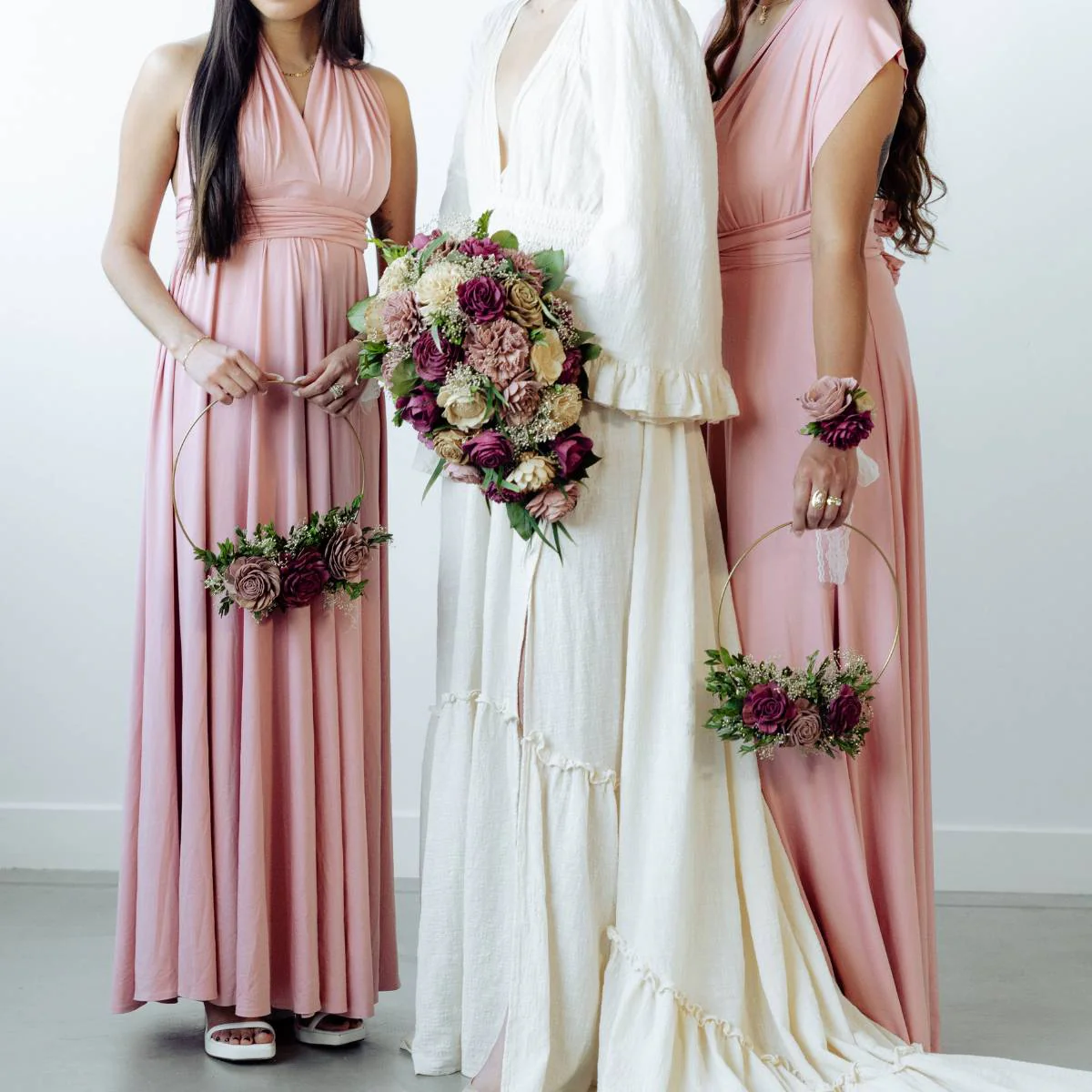Vintage Vineyard Hoop Bouquet - Image 4